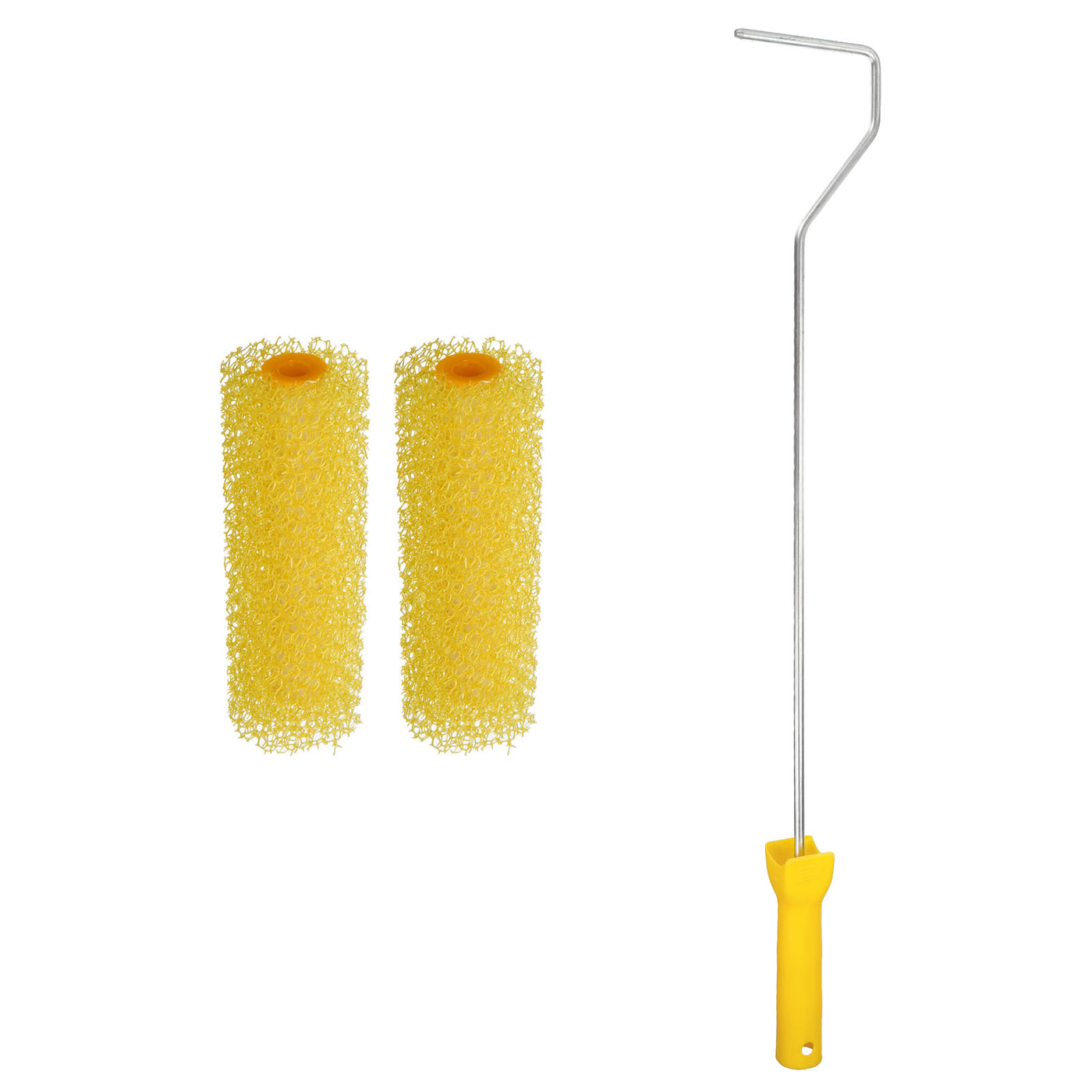 Harfington Paint Roller Kit, Sponge Large Texture Roller Covers and Frame