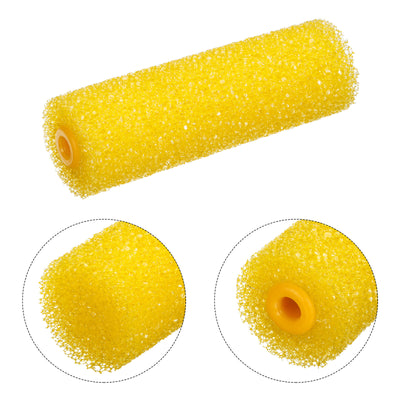 Harfington Paint Roller Kit, Sponge Roller Covers and Length Roller Frame