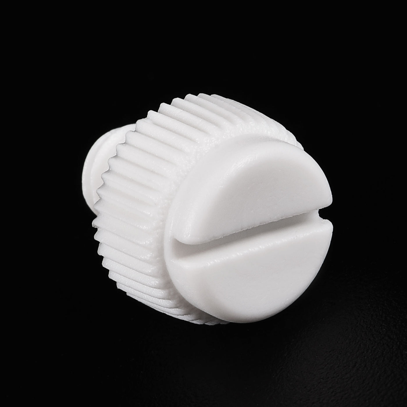 uxcell Plastic Machine Screw Slotted Knurled Fastener Bolt for Electronics, Communications