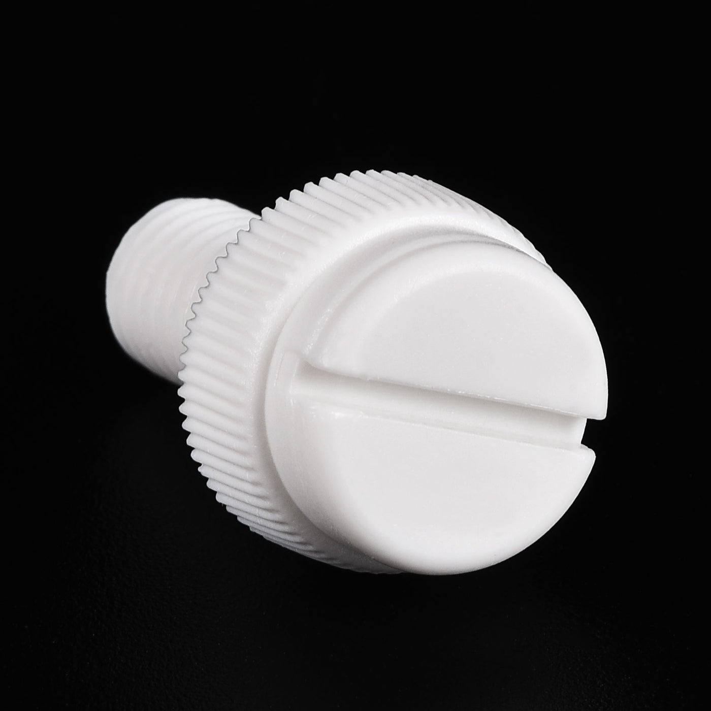 uxcell Plastic Machine Screw Slotted Knurled Fastener Bolt for Electronics, Communications