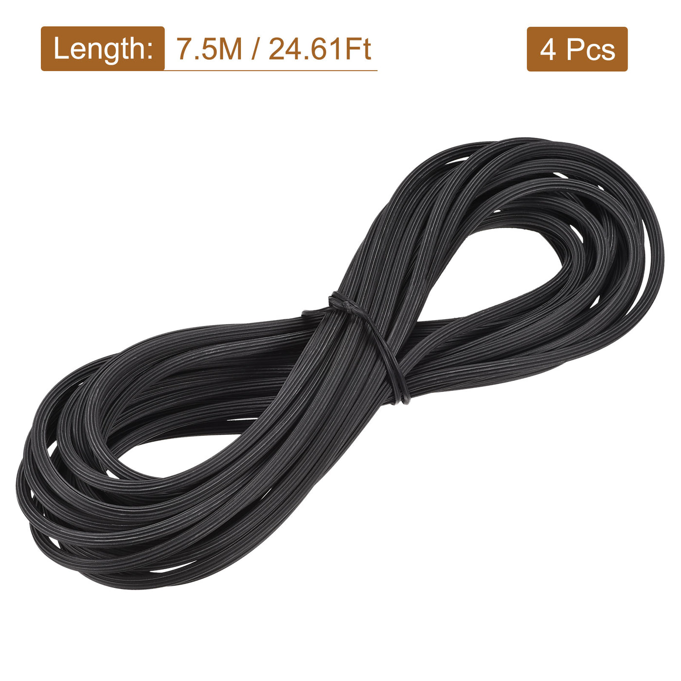 uxcell Screen Spline PVC Sealing Strip Retainer for Window Screen