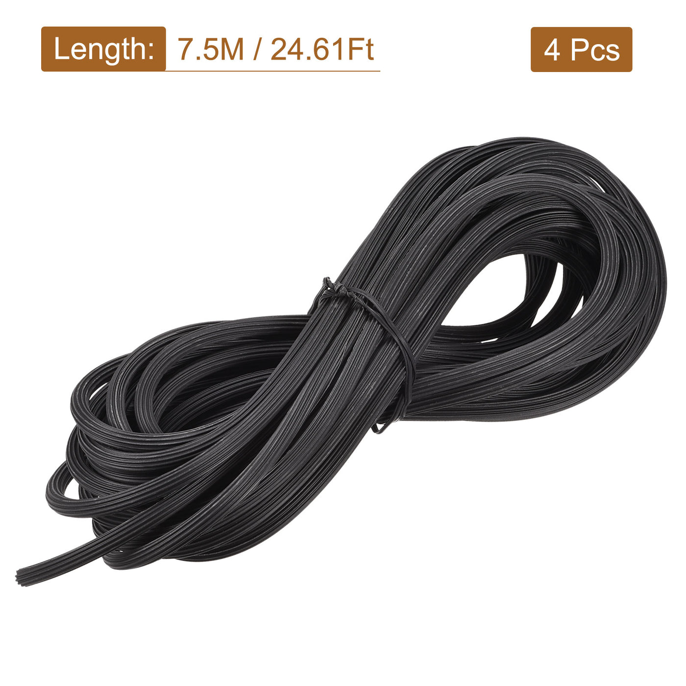 uxcell Screen Spline PVC Sealing Strip Retainer for Window Screen