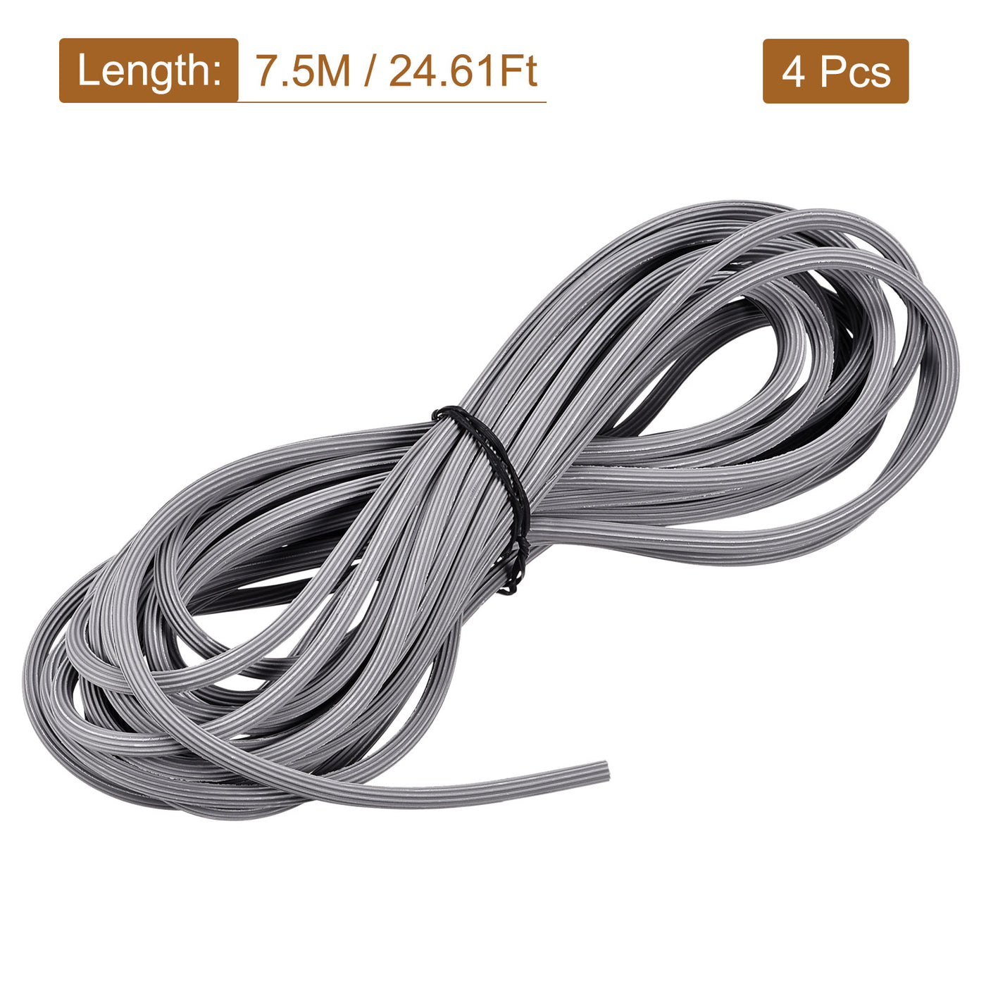 uxcell Screen Spline PVC Sealing Strip Retainer for Window Screen