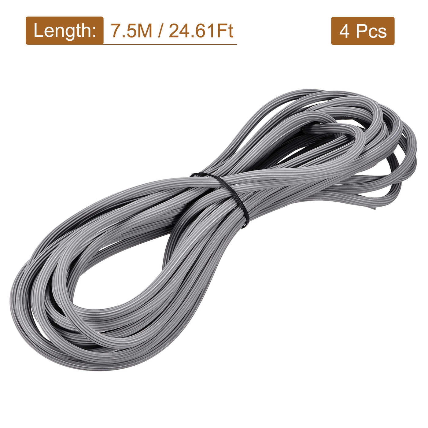 uxcell Screen Spline PVC Sealing Strip Retainer for Window Screen