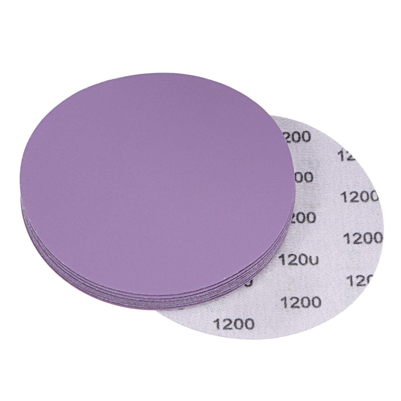 uxcell Sanding Discs Hook and Loop Aluminum Oxide Sand Paper Wet Dry Polish
