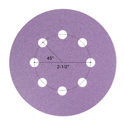 Harfington Sanding Discs Hole Hook and Loop Sand Papers