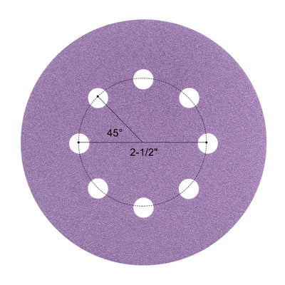 Harfington Sanding Discs Hole Hook and Loop Sand Papers