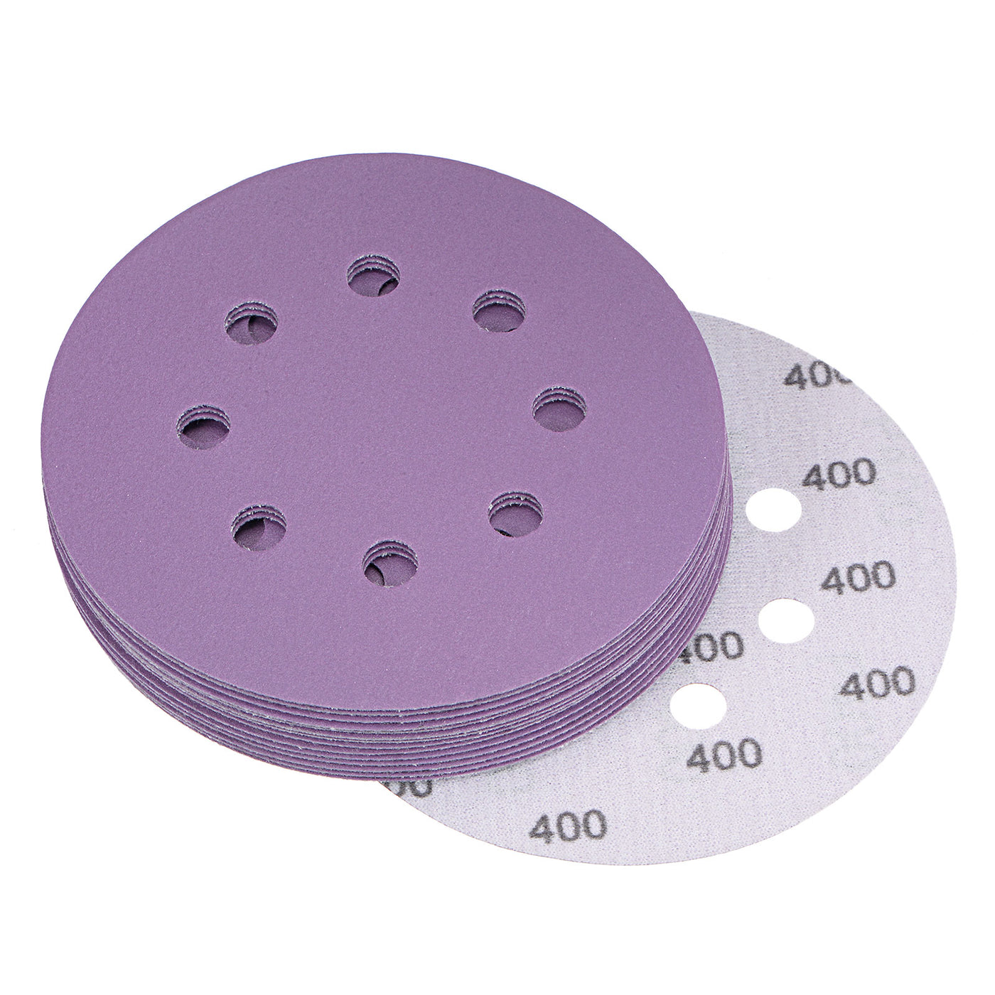 uxcell Sanding Discs Hole Hook and Loop Sand Papers
