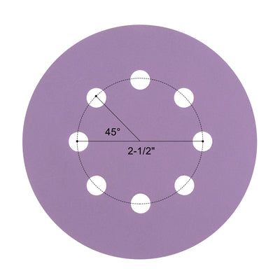 Harfington Sanding Discs Holes Hook Loop Sand Paper