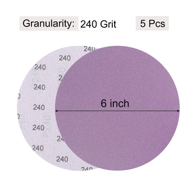 Harfington Sanding Discs Hook and Loop Professional Aluminum Oxide Sand Paper