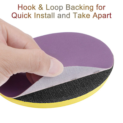 Harfington Sanding Discs Hook Loop Professional Aluminum Oxide Sandpaper