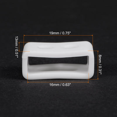 Harfington Watch Band Strap Loop Silicone for Watch Band