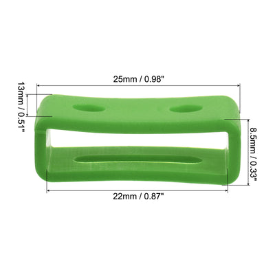 Harfington Watch Band Strap Loop, Silicone for Watch Bands