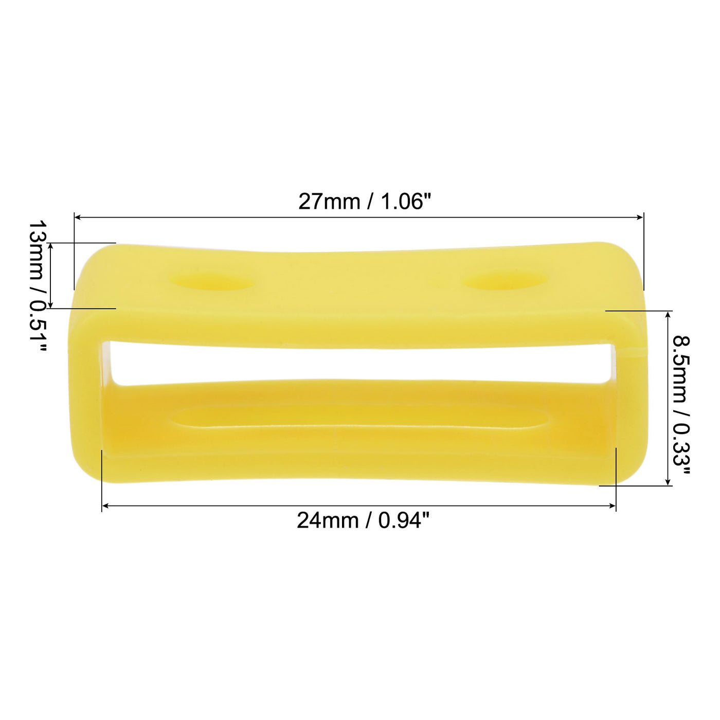 uxcell Watch Band Strap, Loop Silicone for Watch Bands