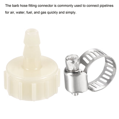 Harfington ABS Hose Fitting, Hose Clamp, Washer