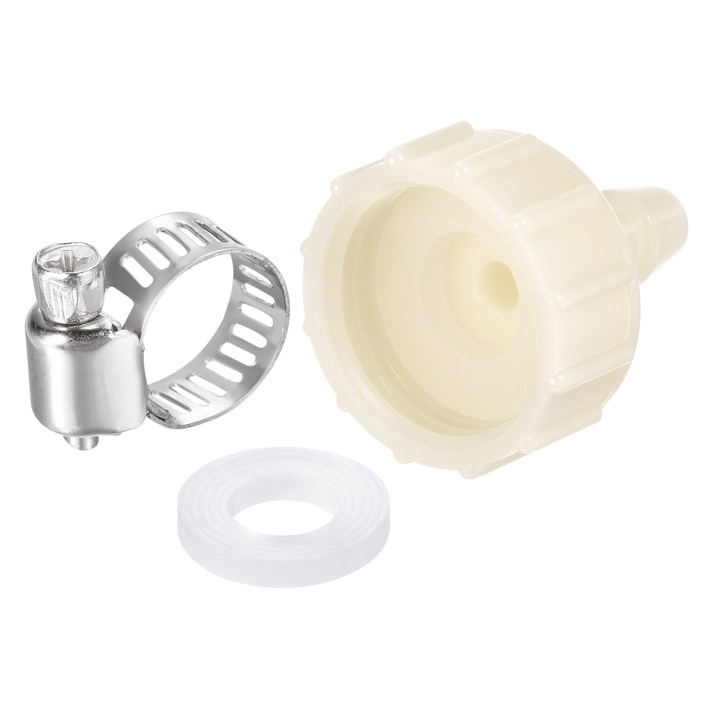 Harfington ABS Hose Fitting, Hose Clamp, Washer