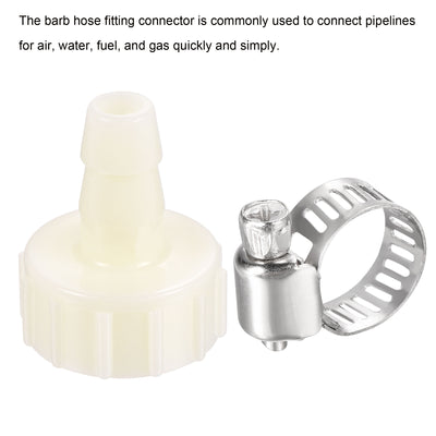 Harfington ABS Hose Fitting, Hose Clamp, Washer