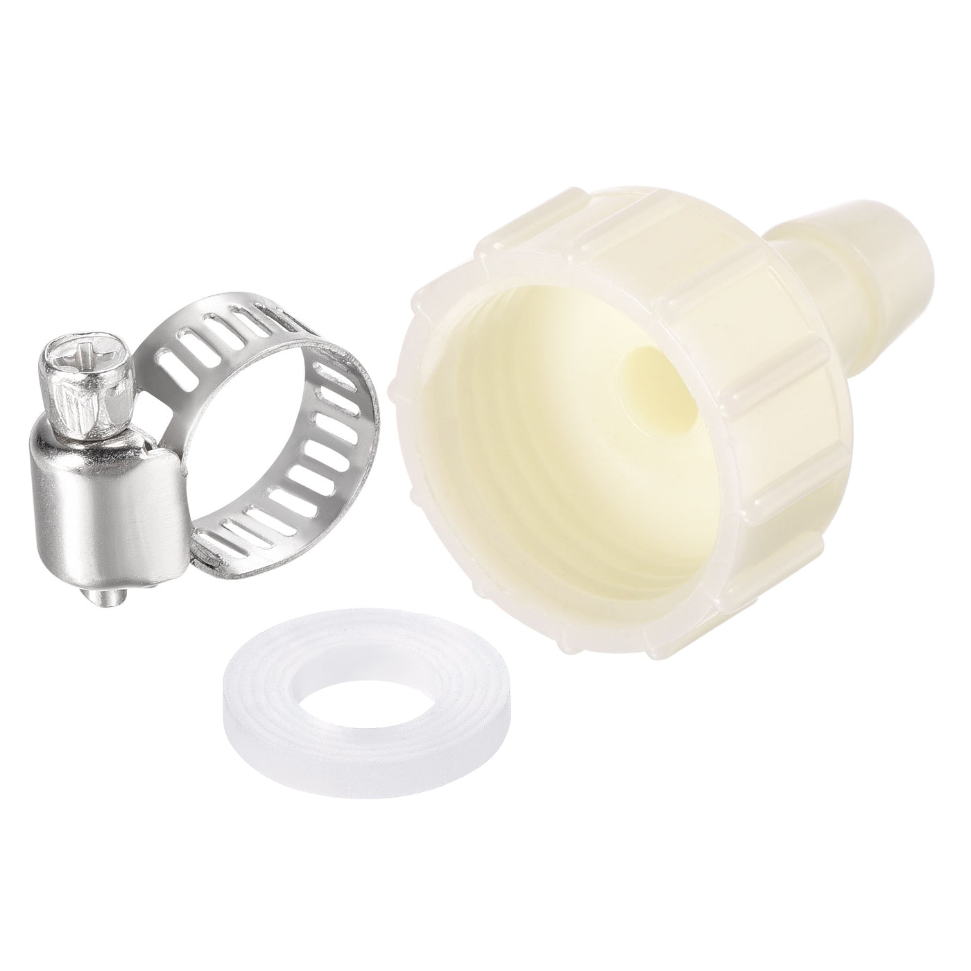 Harfington ABS Hose Fitting, Hose Clamp, Washer