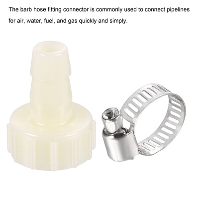 Harfington ABS Hose Fitting, Hose Clamp, Washer