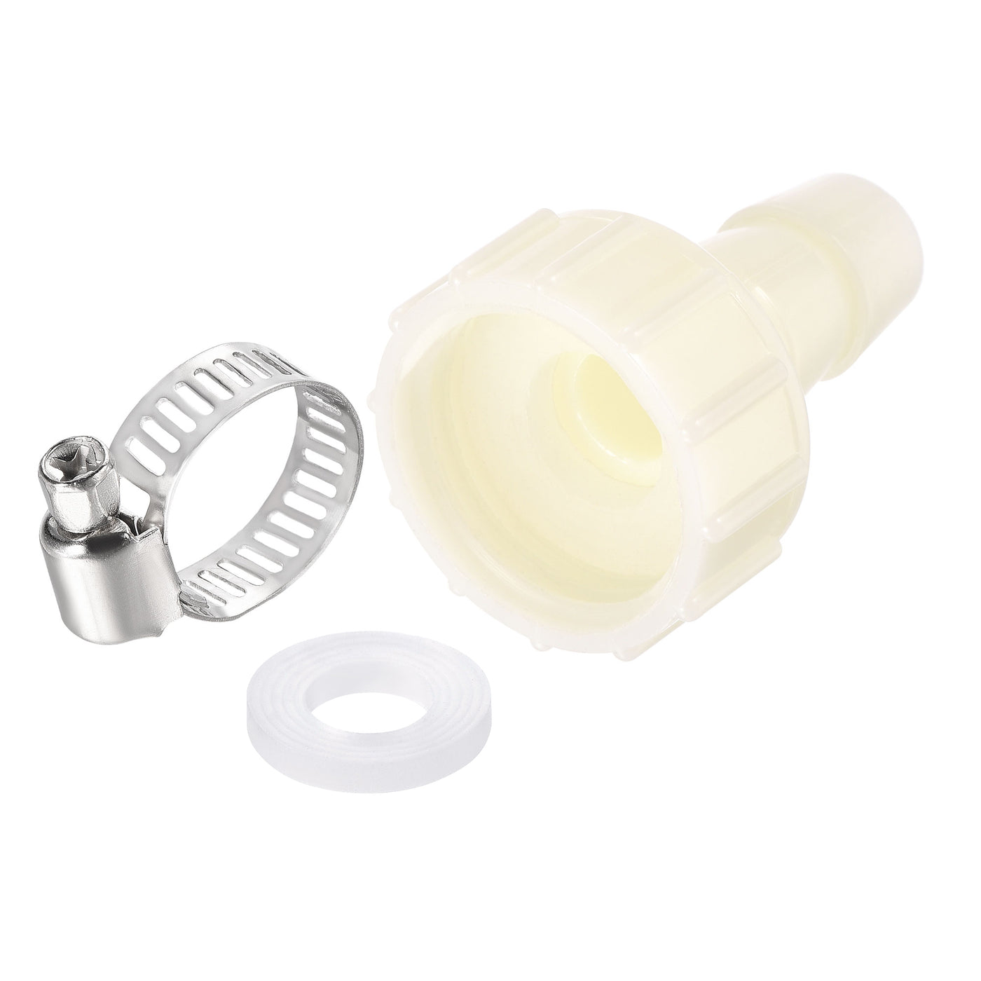 Harfington ABS Hose Fitting, Hose Clamp, Washer