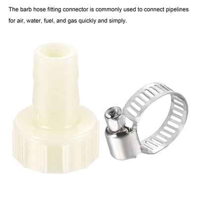 Harfington ABS Hose Fitting, Hose Clamp, Washer