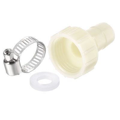Harfington ABS Hose Fitting, Hose Clamp, Washer