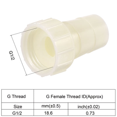 Harfington ABS Hose Fitting, Hose Clamp, Washer