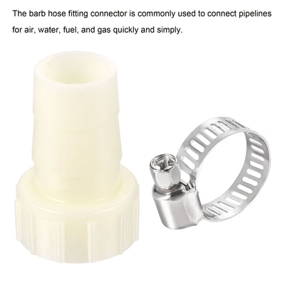Harfington ABS Hose Fitting, Hose Clamp, Washer