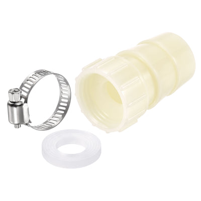 Harfington ABS Hose Fitting, Hose Clamp, Washer