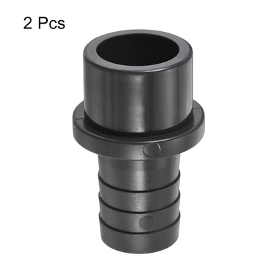 Harfington PVC Pipe Fitting Barbed Spigot Straight Hose Connectors