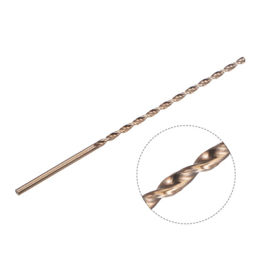 Harfington M35 High-speed Steel Parabolic Flute Drill Bit, Cobalt Steel