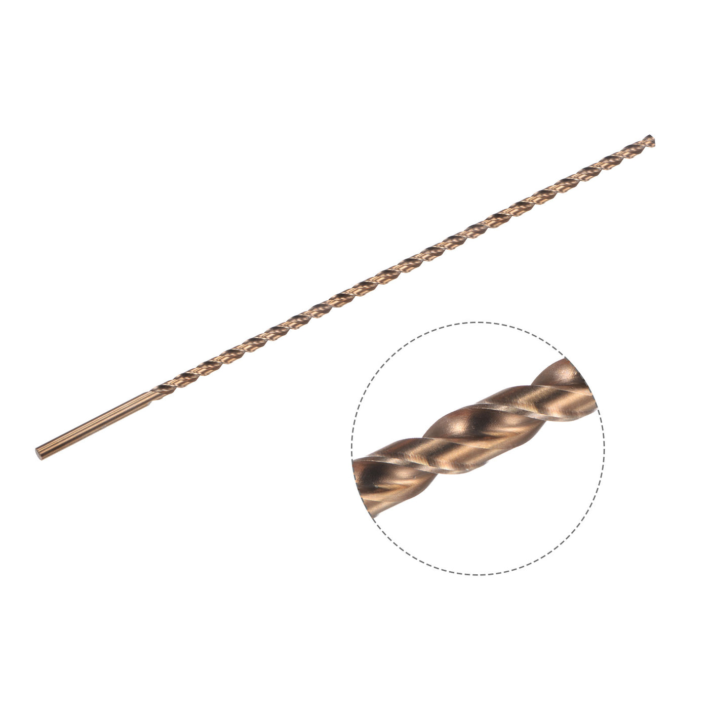 uxcell M35 High-speed Steel Parabolic Flute Drill Bit