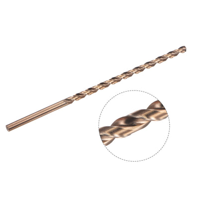 Harfington M35 High Speed Steel Parabolic Flute Drill Bit, Cobalt Steel