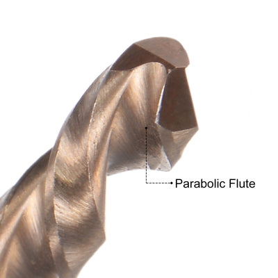 Harfington M35 High-speed Steel Parabolic Flute Drill Bit Cobalt Steel