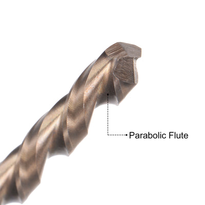 Harfington M35 High Speed Steel Parabolic Flute Drill Bit