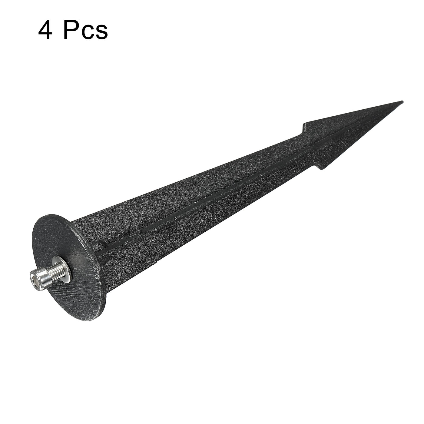 Harfington Solar Light Spike, Threaded M5 Ground Stakes for Garden Pathway Landscape Lamps
