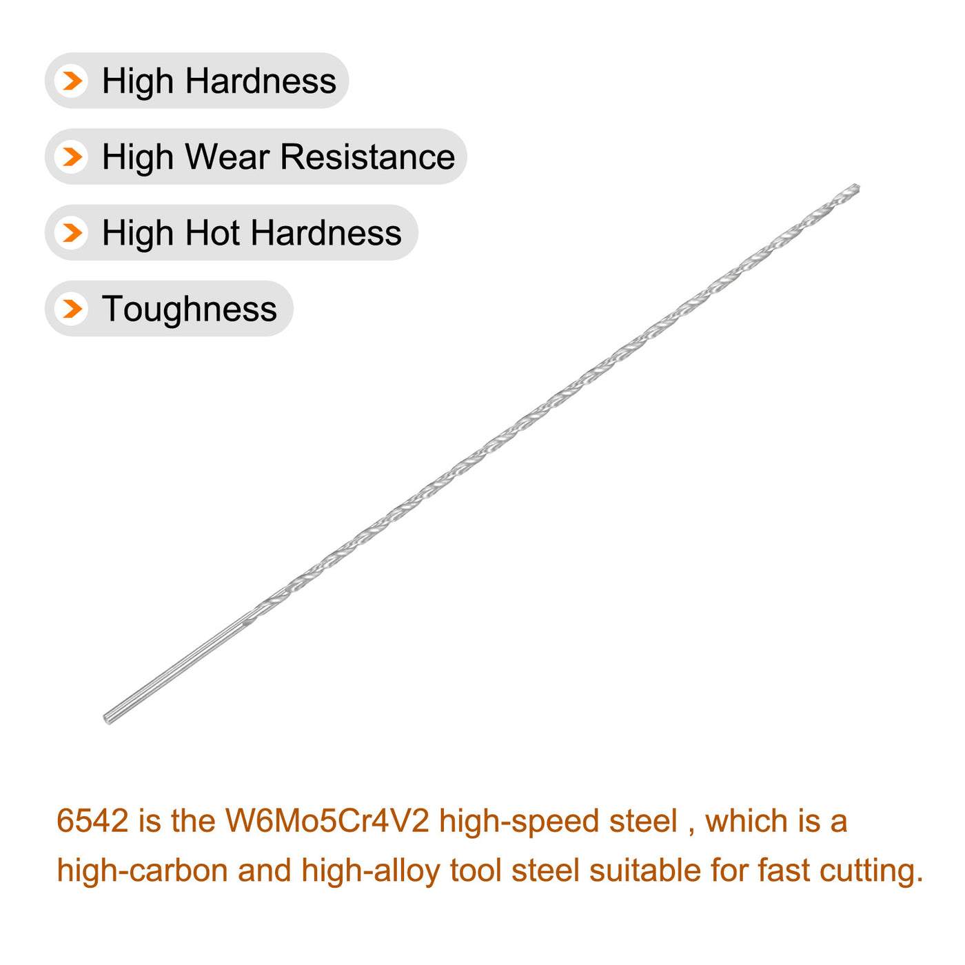 uxcell 6542 High Speed Steel Twist Drill Bit Tools