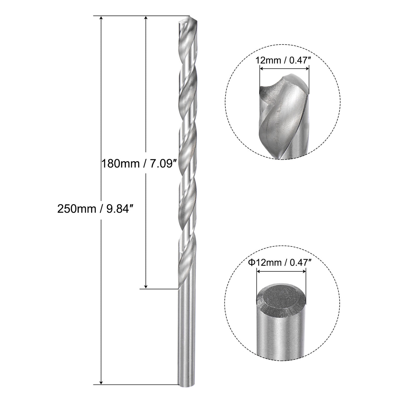 Harfington M35 High-Speed Steel Twist Drill Bits Tools