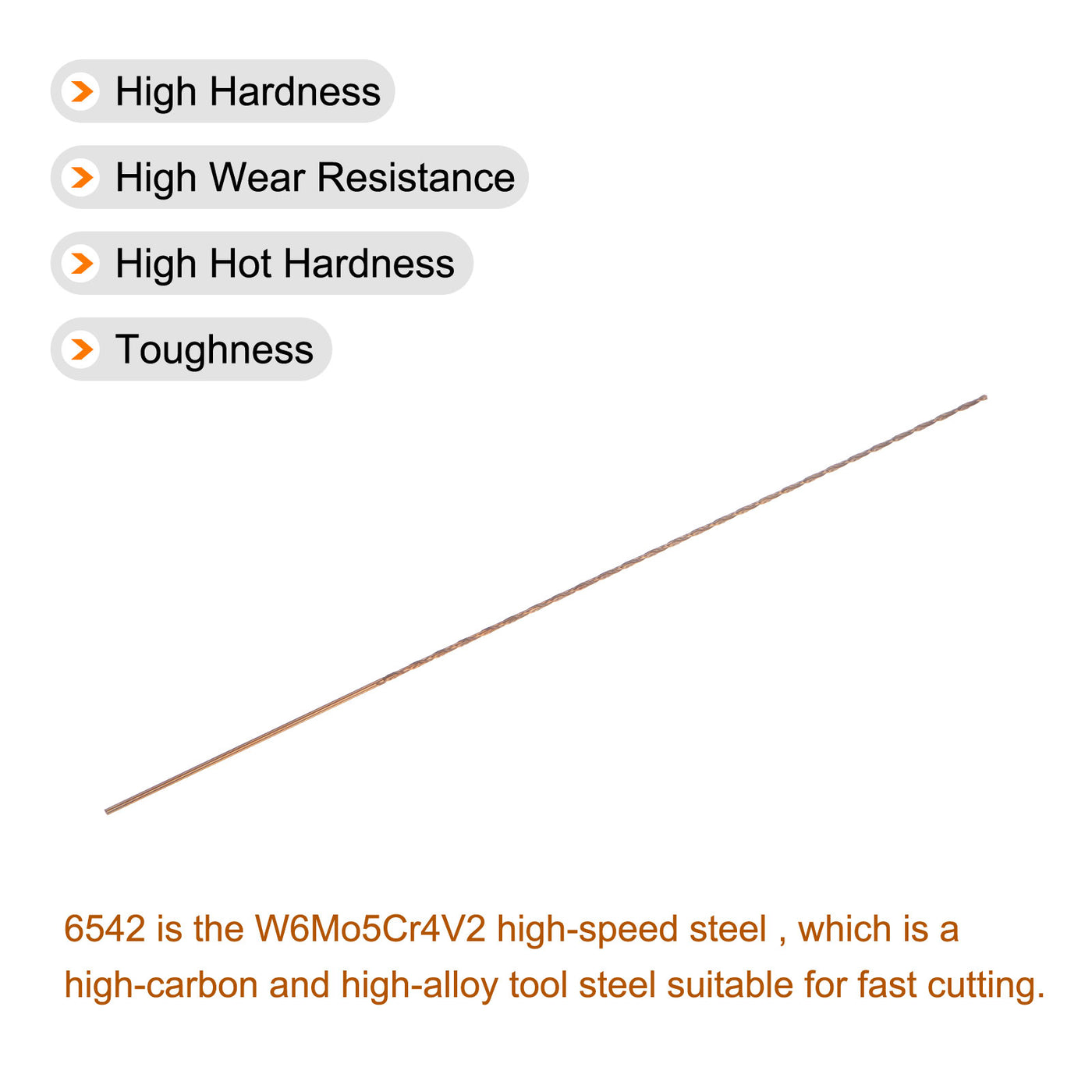 uxcell M35 High Speed Steel Twist Drill Bit