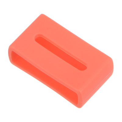 Harfington Watch Band Strap Double-sided Slotted Loops Silicone for Band