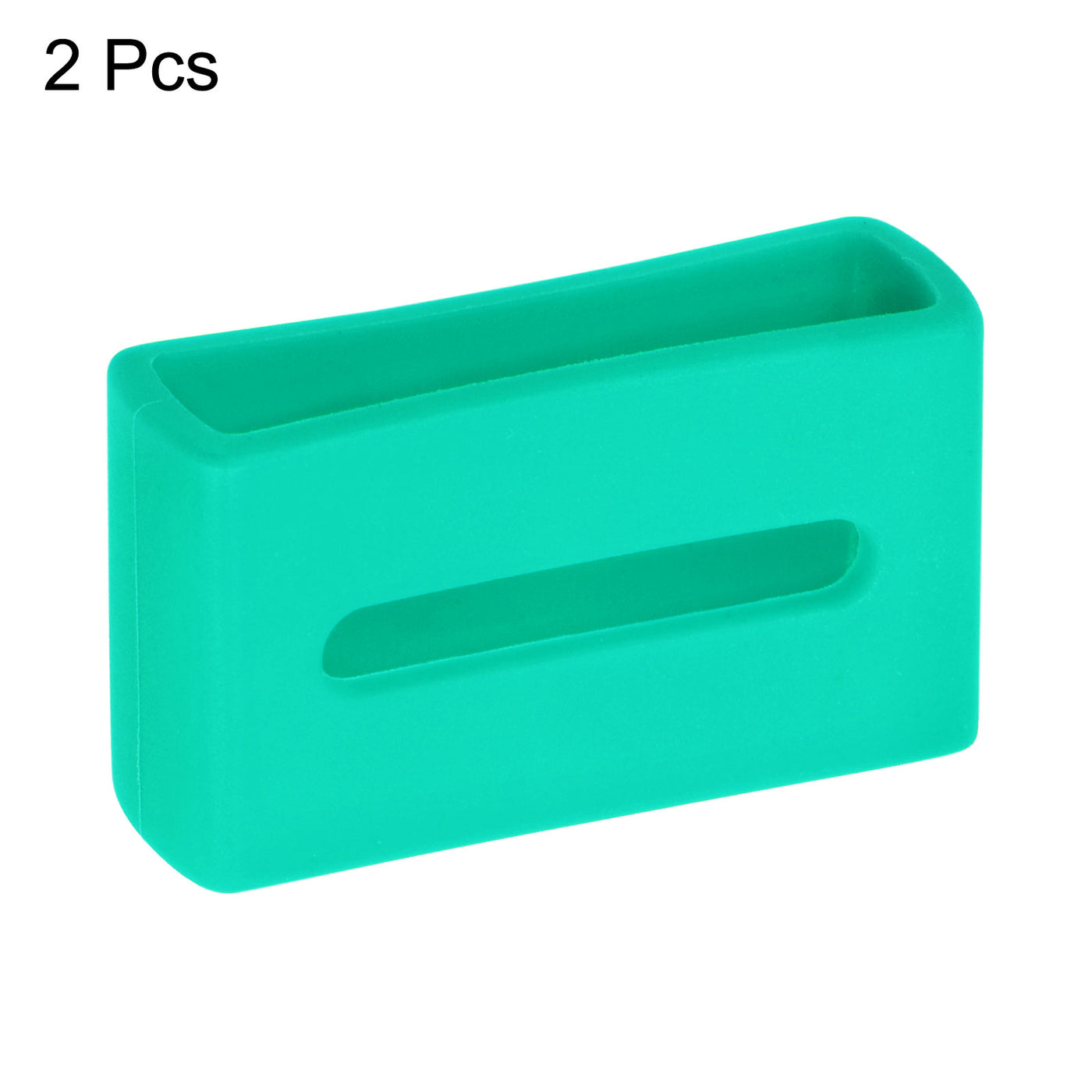 uxcell Watch Band Double-sided Slotted Loops Silicone for Band