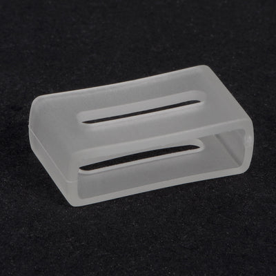 Harfington Watch Band Double-sided Slotted Loops Silicone for Band