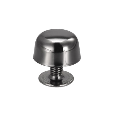 Harfington Screw Back Rivets, Hollow Curved Head Leather Studs