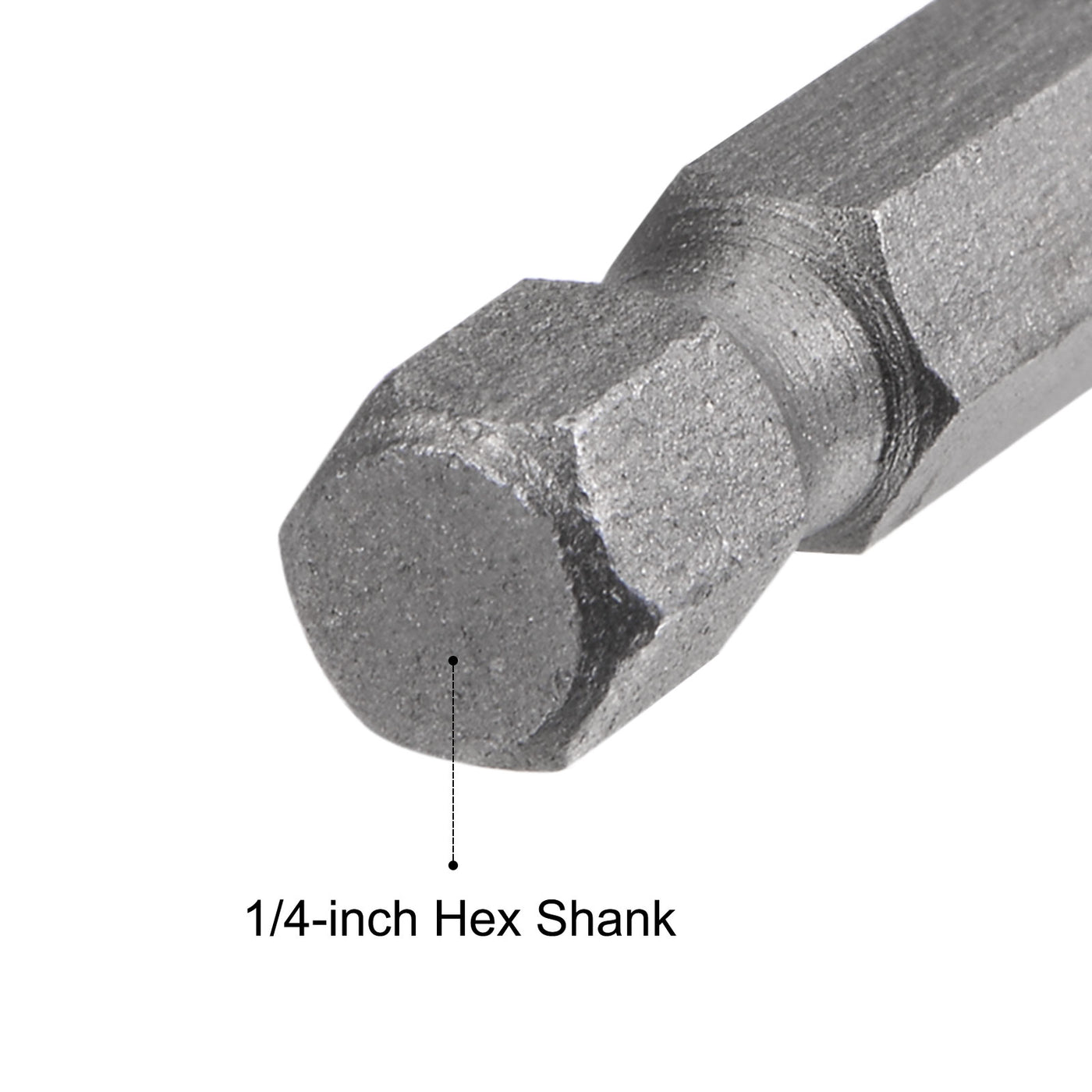 uxcell Quick-Change Hex Shank Nut Driver Bit, No-magnetic