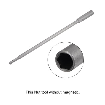 Harfington Quick-Change Hex Shank Nut Driver Bit, No-magnetic