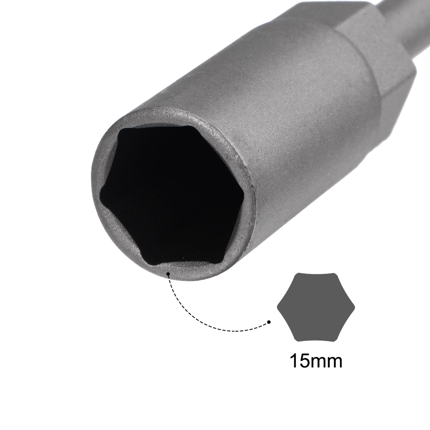 uxcell Quick-Change Hex Shank Nut Driver Bit, No-magnetic