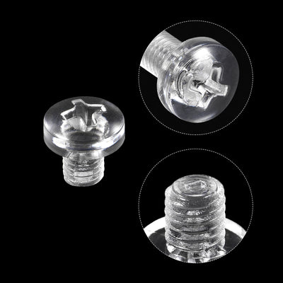 Harfington Plastic Phillips Bolts PC Pan Head Machine Screw