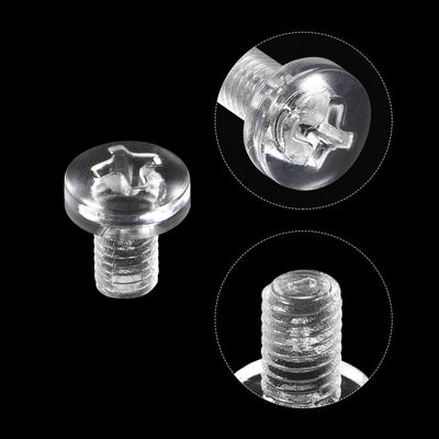 Harfington Plastic Phillips Bolts PC Pan Head Machine Screw