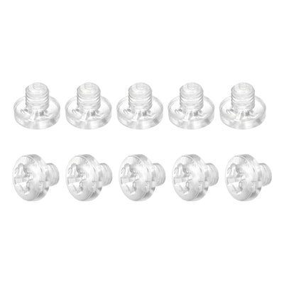 Harfington Plastic Phillips Bolts, PC Pan Head Machine Screws