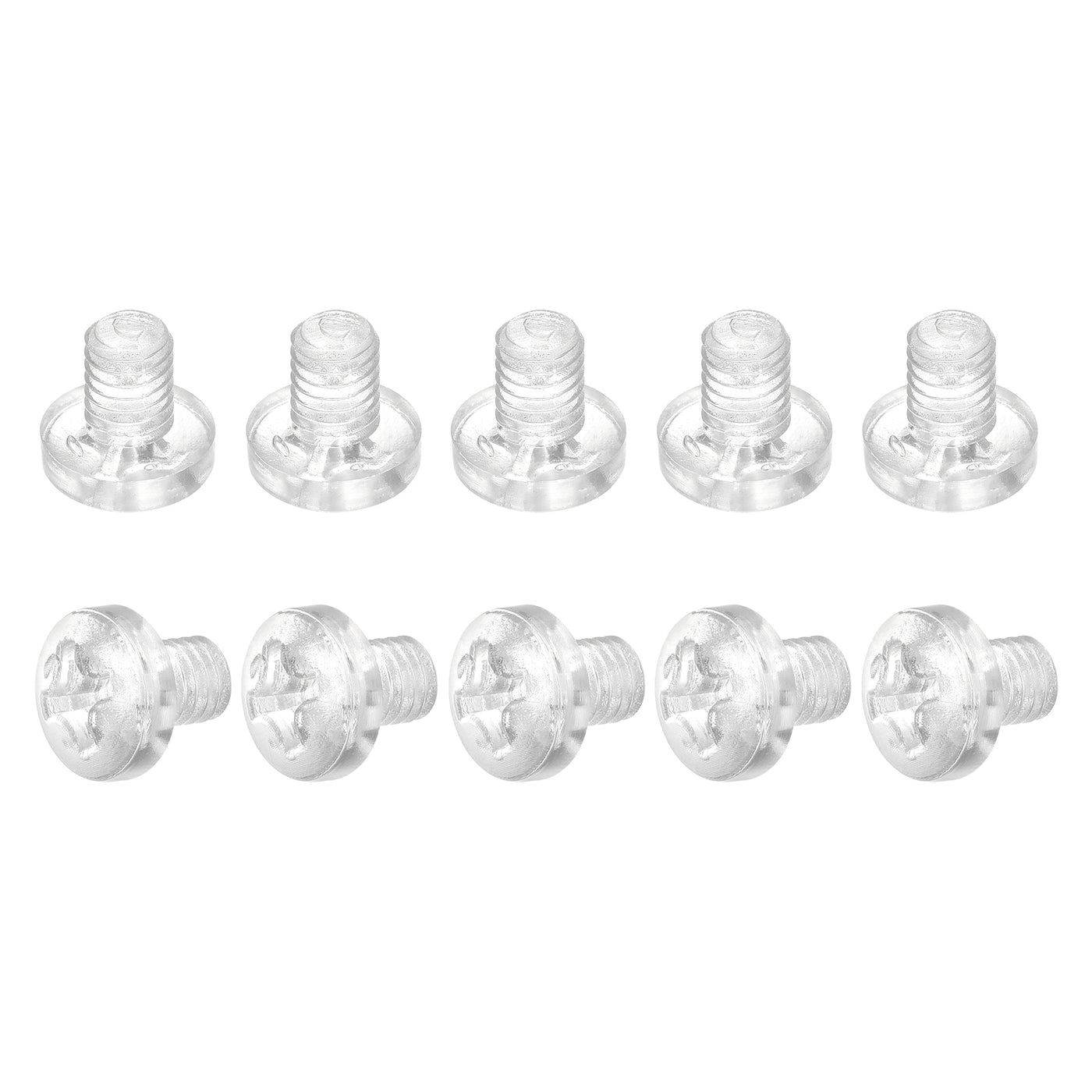 Harfington Plastic Phillips Bolts, PC Pan Head Machine Screws